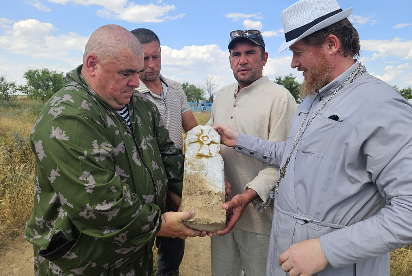 В Саратовской области нашли надгробие героя Первой мировой войны