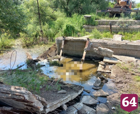Пастух обнаружил в водоеме под Саратовом тело мужчины