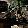 Три человека покалечились в аварии на улице Азина