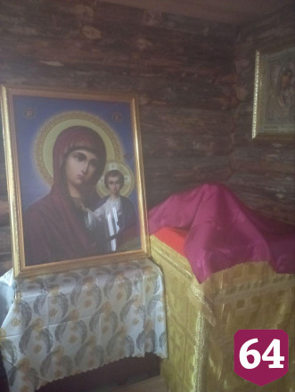 Саратовские бойцы СВО спасли икону из обстрелянного храма
