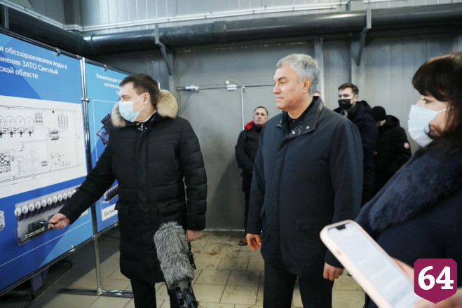 Под Саратовом запускают станцию с автоматической очисткой воды