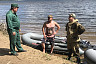 Крупный пожар на острове под Саратовом тушили трое суток