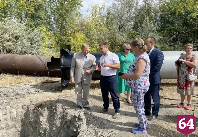В саратовском селе появилась водонапорная башня 