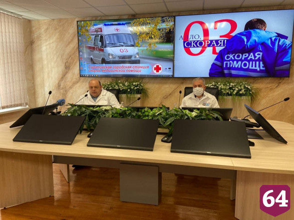 Журналистам показали карту заболеваемости коронавирусом в Саратове 
