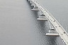 Остров под саратовским мостом начал уходить под воду