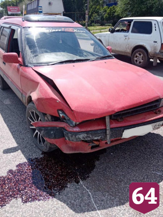 Женщина покалечилась в ДТП под Саратовом