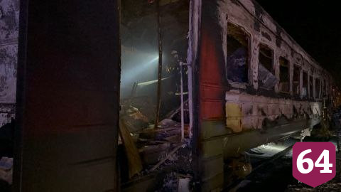 Озвучены подробности пожара на железной дороге под Саратовом