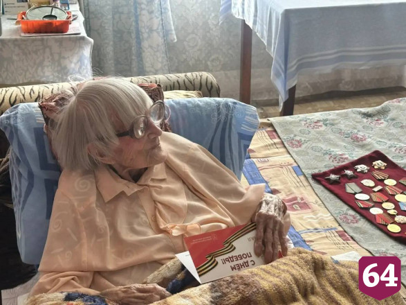 В Саратове с Днем Победы поздравили 106-летнюю медсестру Великой Отечественной