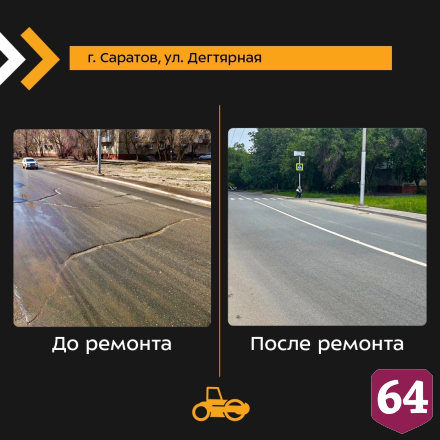 Саратовцам показали дороги после ремонта