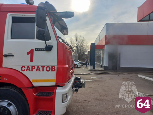 Пожарные тушили склад «Магнита»