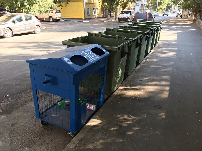 В Саратове установили 214 новых контейнеров для мусора