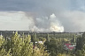 Рядом с аэродромом в Энгельсе произошел крупный пожар