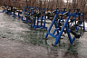 Вандалы изуродовали народный фитнес-парк под Саратовом