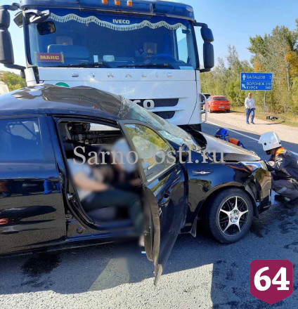 Семья из Татарстана погибла в аварии с фурой под Саратовом 