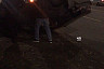 В Саратове автомобиль перевернулся на крышу 