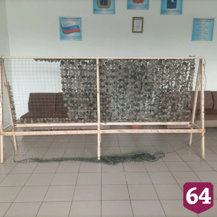 Под Саратовом в православный праздник открыли пункт плетения маскировочных сетей