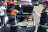 В столкновении легковушек на Московском шоссе ранена 3-летняя девочка