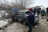 Под Саратовом при съезде автомобиля в кювет покалечились 4 человека