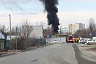 В Саратове тушат шины в промзоне