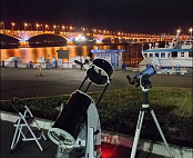 Саратовцев пригласили рассмотреть кратеры Луны и кольца Сатурна в телескопы
