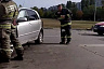 Водитель «Тойоты» попал в больницу после столкновения с «Шевроле»