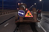 Водитель такси на мосту протаранил на встречной полосе трактор 