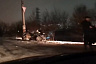 Под Балаковом «Мерседес» разорвало пополам в ДТП со столбом