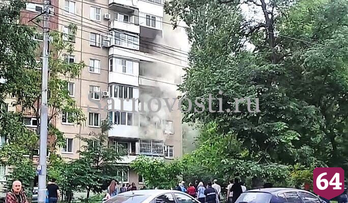 В Саратове неизвестный пытался сжечь няню с ребенком