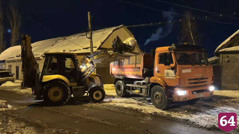 В Энгельсе подготовились к сильному снегопаду 