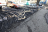 Саратовские водители превратили газон в «танковый полигон»