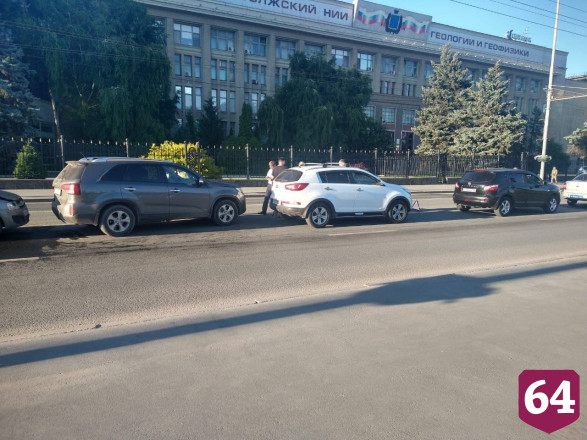 На Московской произошло массовое ДТП