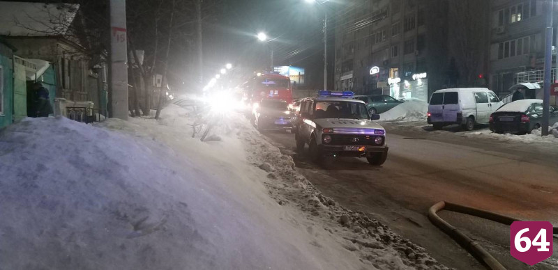 Рядом с Узеньким переулком погорел жилой дом