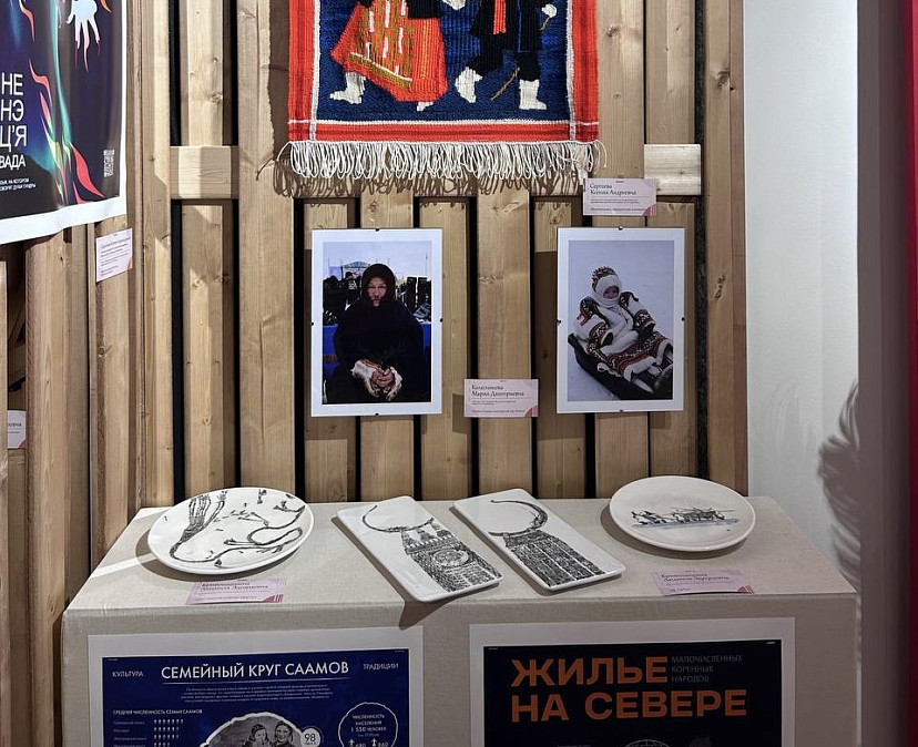 На выставке современного искусства в Саратове показали работы о Русском Севере 