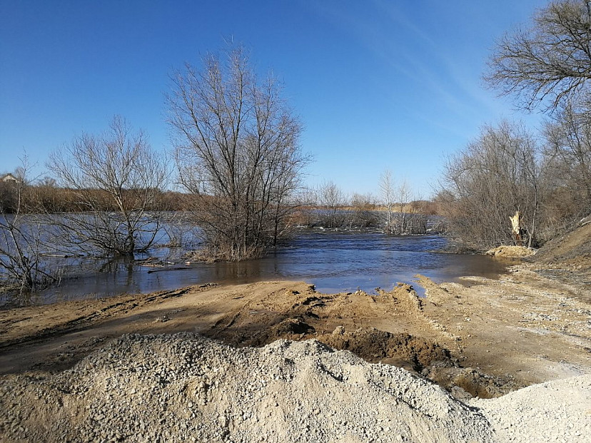 За сутки уровень воды поднялся в 7 реках Саратовской области