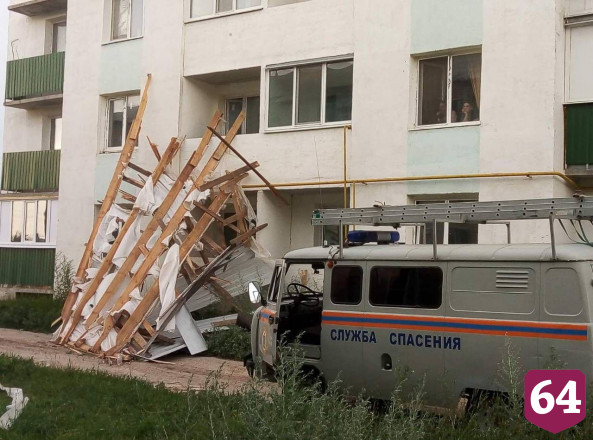 В Саратовской области ликвидируют последствия урагана