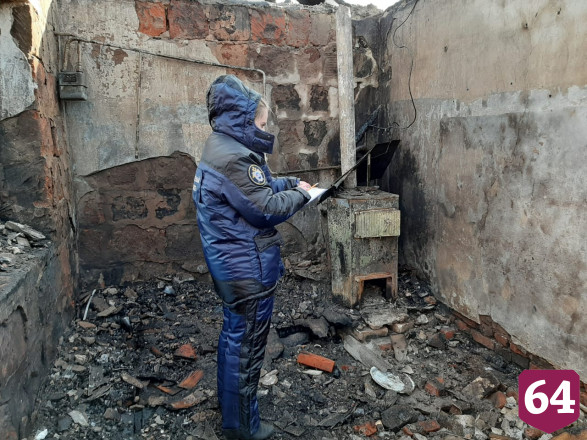 Под Саратовом в сгоревшей квартире нашли труп мужчины
