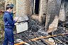 Утренний пожар на даче в Саратове унес жизнь мужчины