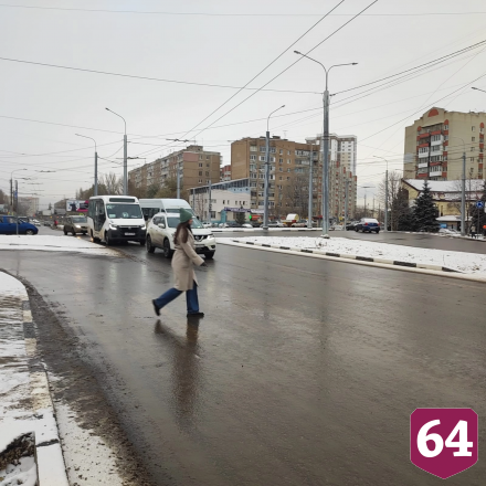 В Энгельсе перенесут пешеходный переход на новом кольце