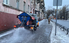 В Саратове дороги зимой будут обрабатывать материалами без песка