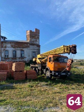 В саратовском селе Лох возрождают колокольню старинного храма