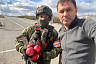 Саратовские общественники отправили на фронт автомобили с мотоциклами
