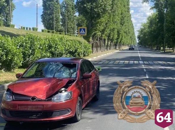 В Саратовской области иномарка сбила 16-летнего юношу