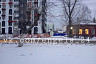 В Энгельсе закрыли тротуар на пути к школе для слабослышащих