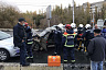 В аварии на саратовском мосту пострадали 2 человека