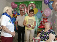 Колхозница из Саратовской области отметила 90-летний юбилей