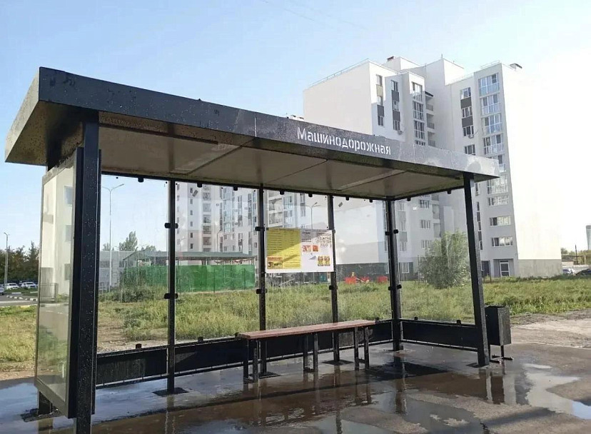 В Энгельсе запущено освещение на 21 остановочном павильоне