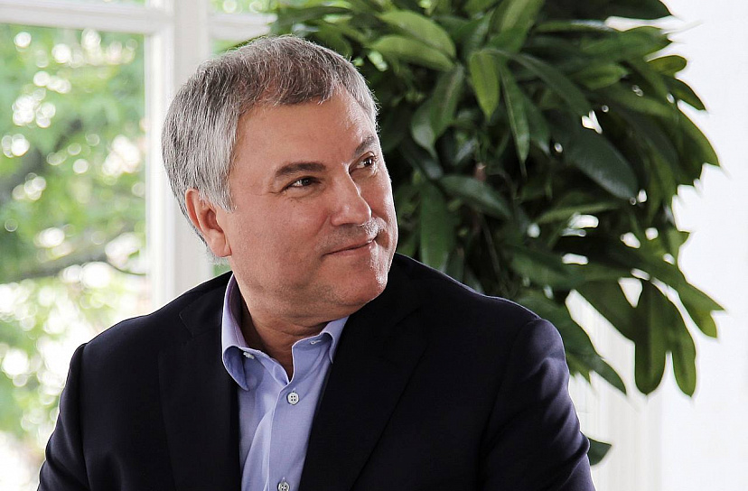 Вячеслав Володин создал личный телеграм-канал
