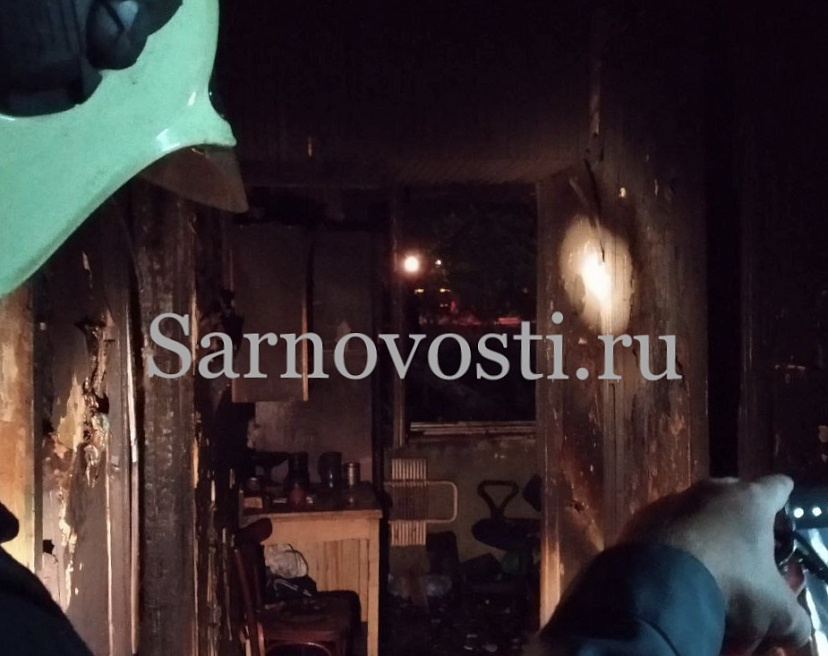 В квартире после пожара нашли тело пьющего жителя Саратова