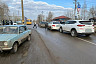 На одном перекрестке под Саратовом произошли две массовые аварии