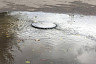 Двор в центре Энгельса тонет в нечистотах